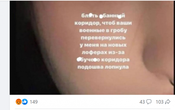 Прокльони на прощанні та вибачення. На Вінниччині дівчина-підліток своїм дописом обурила сотні людей                     
