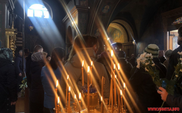 У Вінниці в останню путь провели воїна, який захищав Україну в складі 95-ї десантної бригади                     
