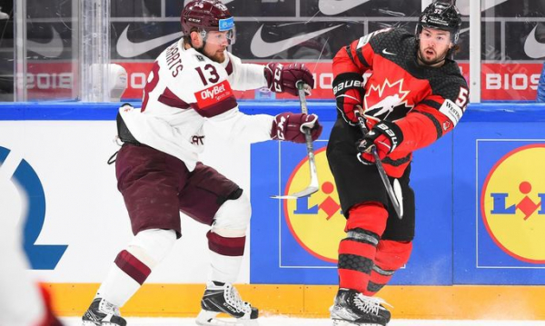 ЧС-2023 з хокею. Канада обіграла Латвію в не простому матчі