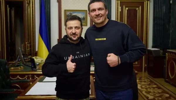 Усик: Ми відправимо запрошення Володимиру Зеленському відвідати бій з Дюбуа