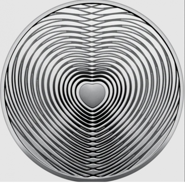 Нацбанк ввів до обігу пам'ятну монету «Кохання»