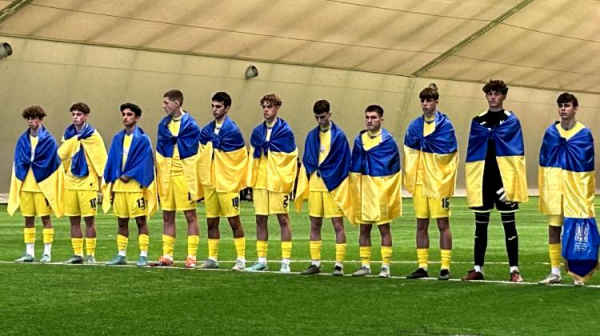 Збірна України U-16 обіграла Естонію на Турнірі розвитку УЄФА
