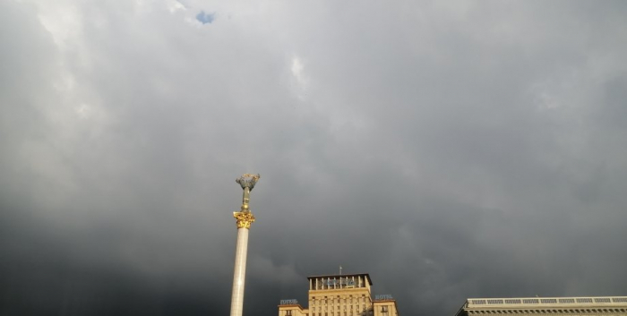 прогноз погоди на 6-7 травня, дощі, хмарно, тепло, гроза в столичному регіоні, погода на Київщині, циклон з півночі