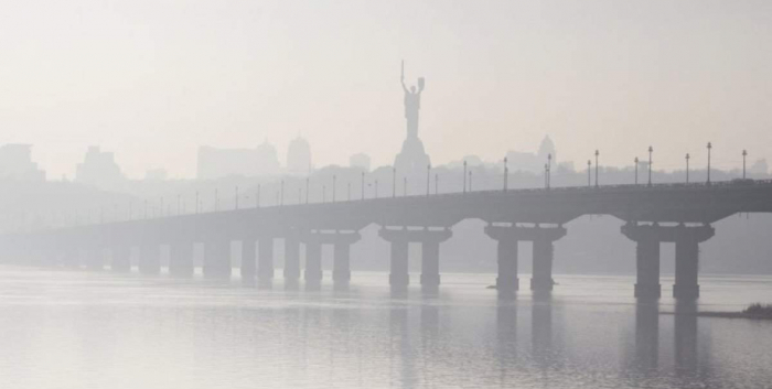 Смог у Києві, київ повітря, київ якість повітря, пожежі у вишгороді