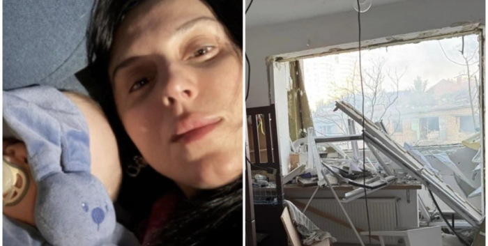 обстріл Києва, оля полякова, удар по києву, єфросиніна, джамала, осадча, тополя зруйнували квартиру, квіткова