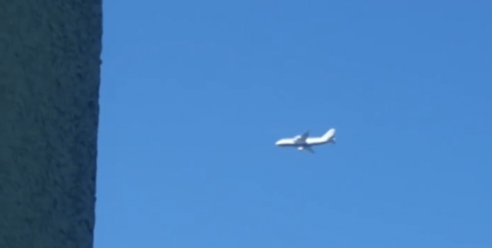 вантажний літак над Києвом Ан-124 Руслан