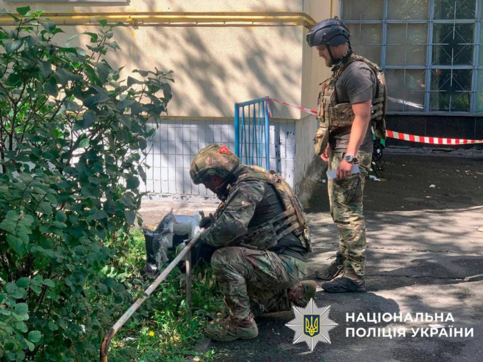 дрон 1 Уламки дрона у Києві