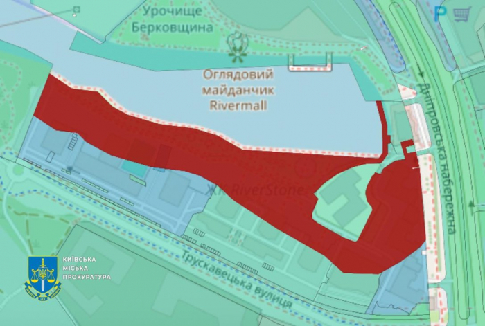 Набережна ЖК RiverStone ЖК RiverStone привласнив спільну набережну біля Дніпра