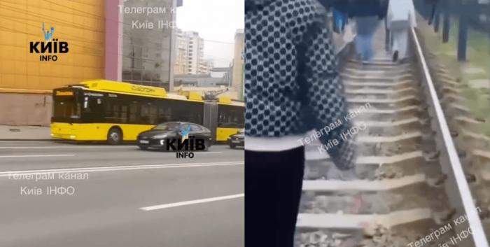 У Києві зупинилися трамваї та тролейбуси через відсутність напруги